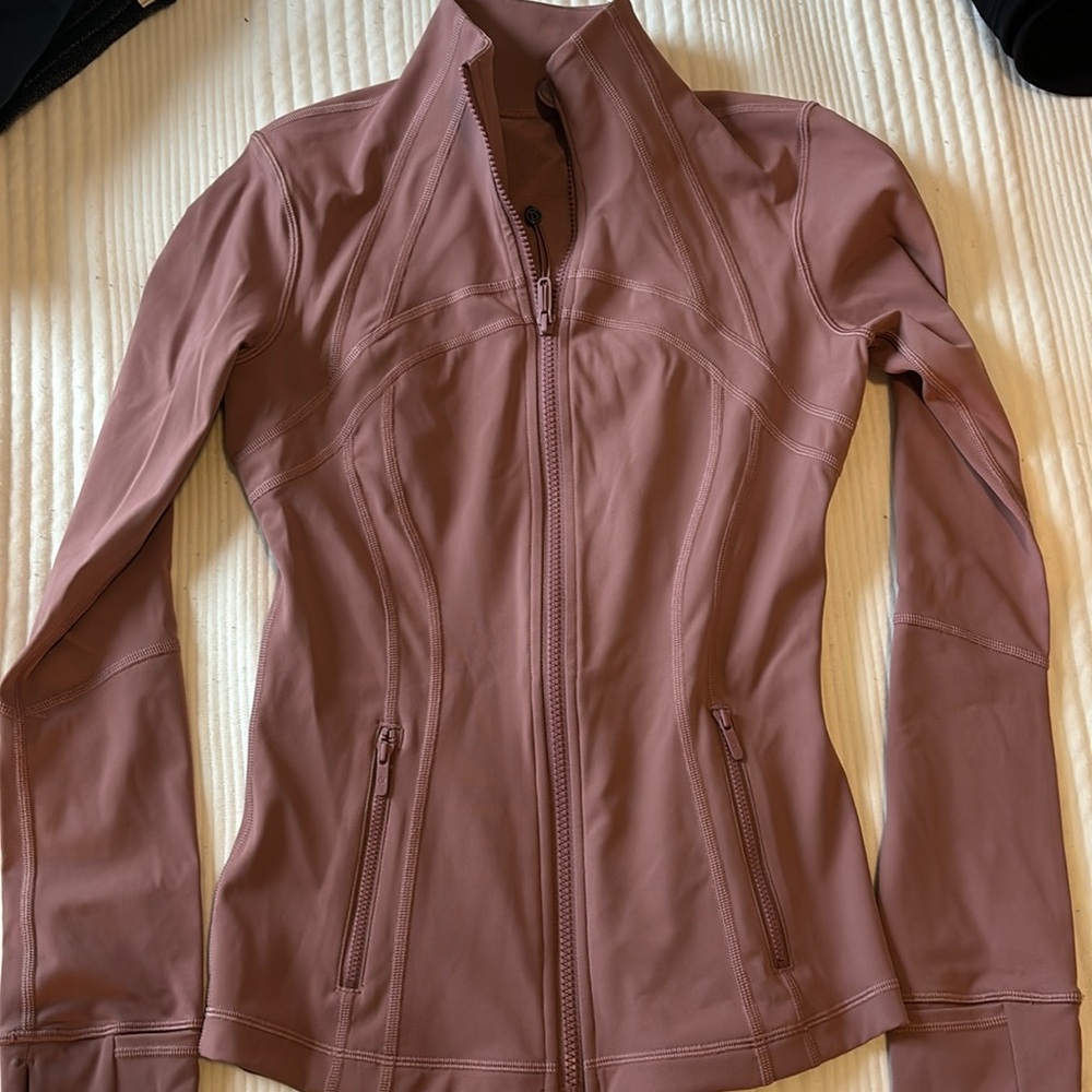 Lulu define jacket, mauve